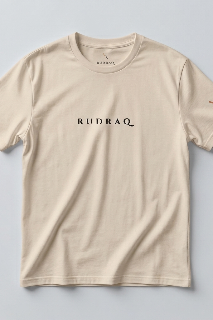 Stillness / Beige / Oversized Tee