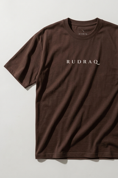 Stillness / Brown / Oversized Tee
