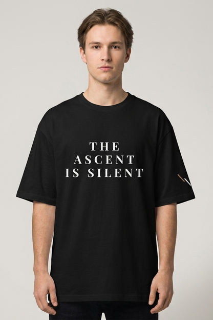 Ascent / Black / Oversized Tee