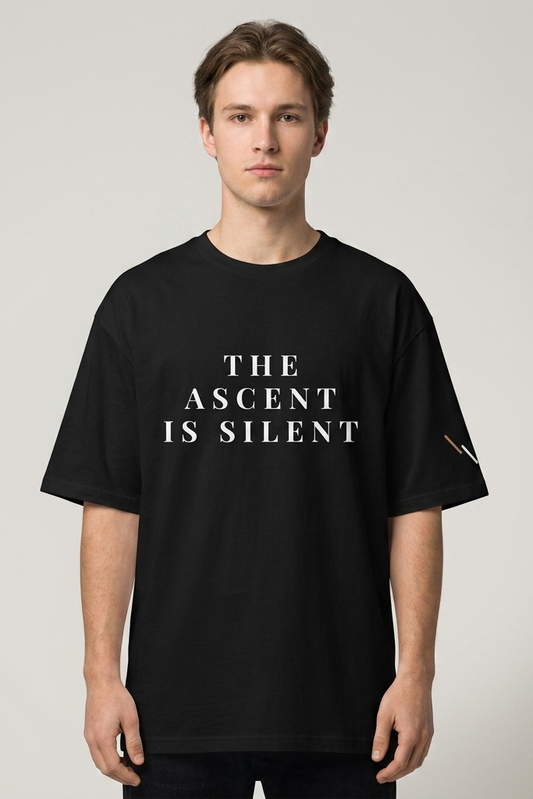 Ascent / Black / Oversized Tee