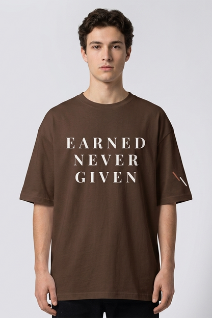 Forged / Brown / Oversized Tee
