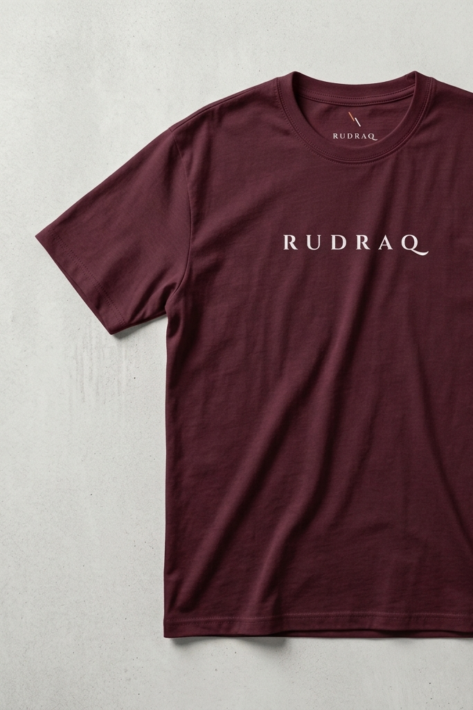 Heirloom / Maroon / Oversized Tee