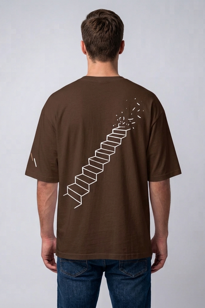 Rise / Brown / Oversized Tee