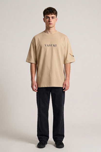 Vasuki / Beige / Oversized Tee