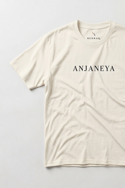 Anjaneya / Off-White / Oversized Tee