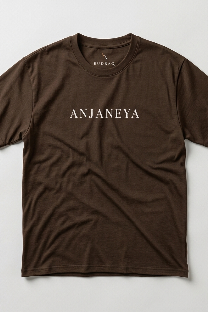 Anjaneya / Brown / Oversized Tee