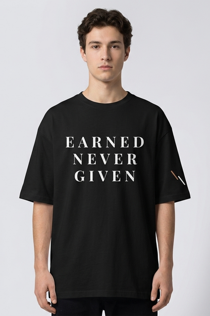 Forged / Black / Oversized Tee