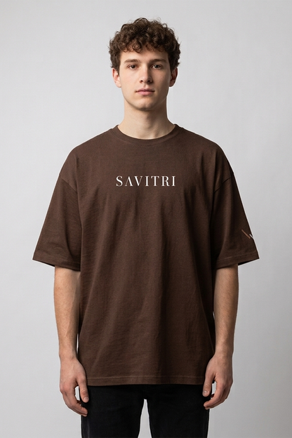 Savitri / Brown / Oversized Tee