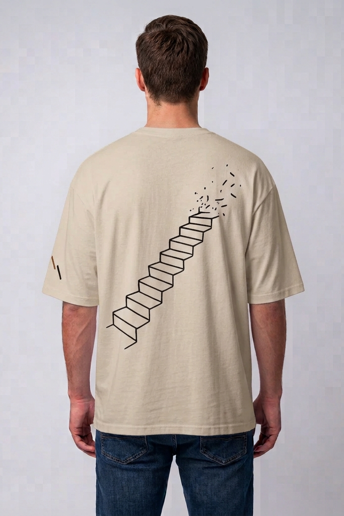 Rise / Beige / Oversized Tee