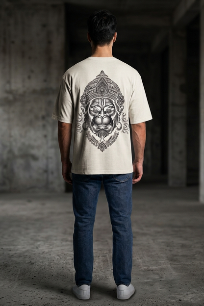 Anjaneya / Off-White / Oversized Tee