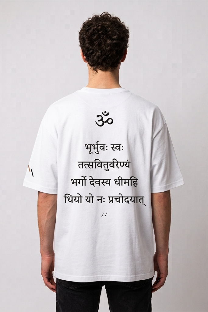 Savitri / White / Oversized Tee