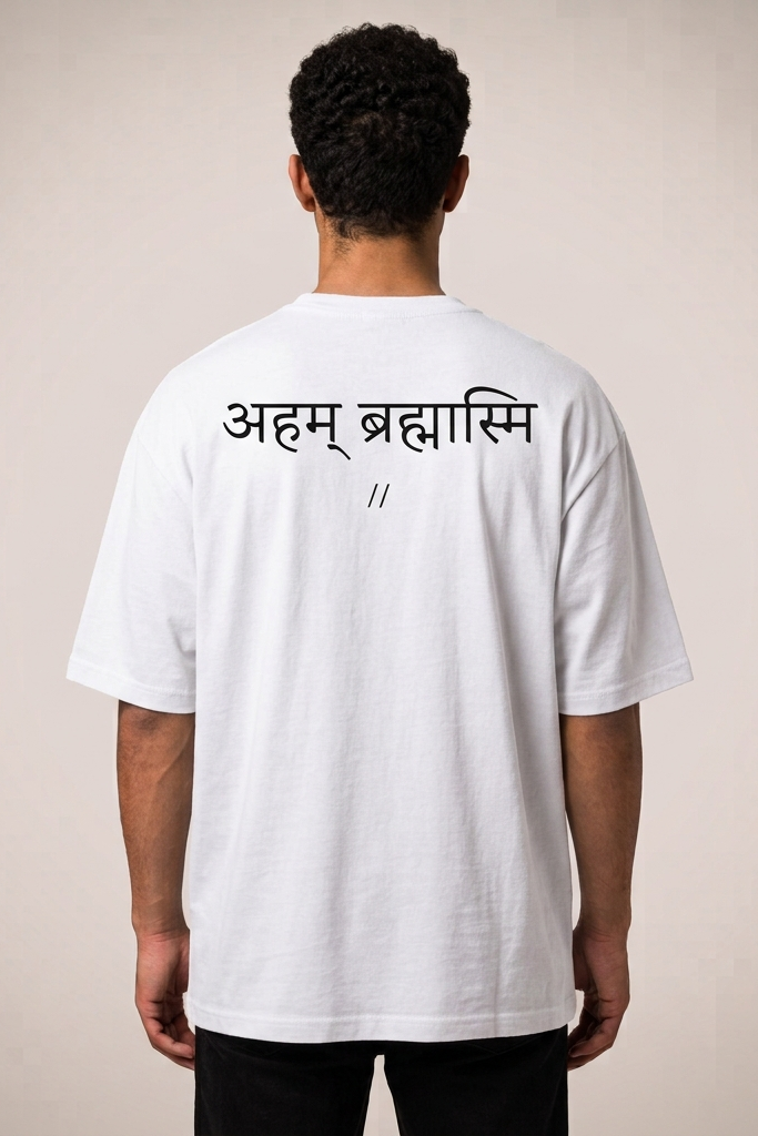 Advaita / White / Oversized Tee