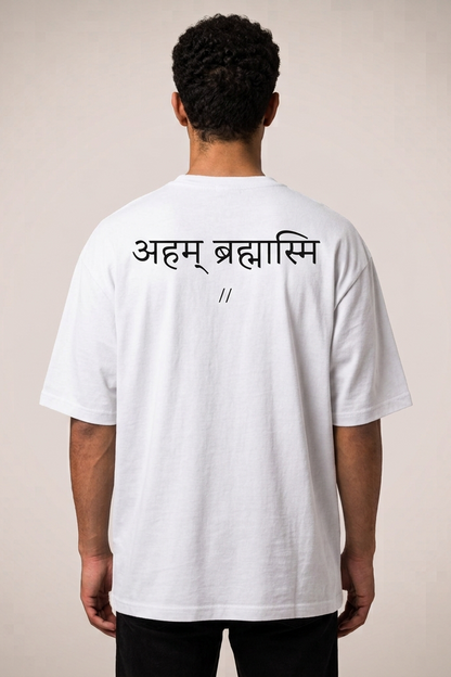 Advaita / White / Oversized Tee