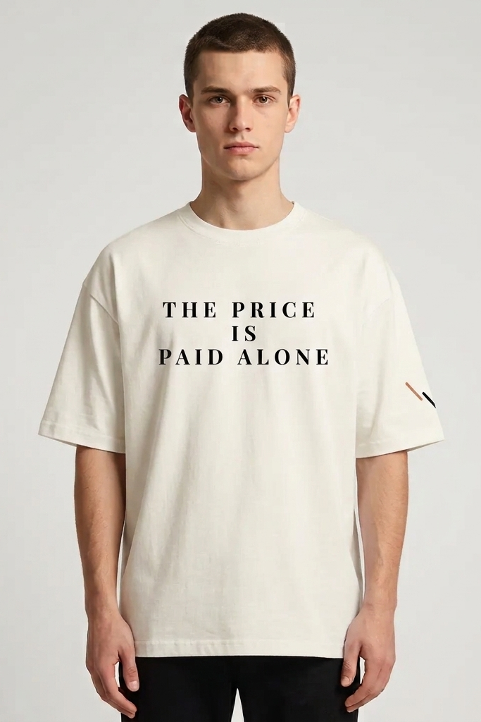 Solitude / Off-White / Oversized Tee