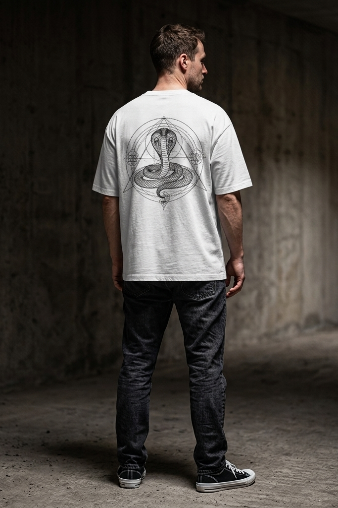 Vasuki / White / Oversized Tee