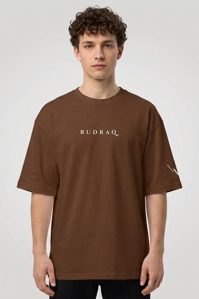 Labyrinth / Brown / Oversized Tee
