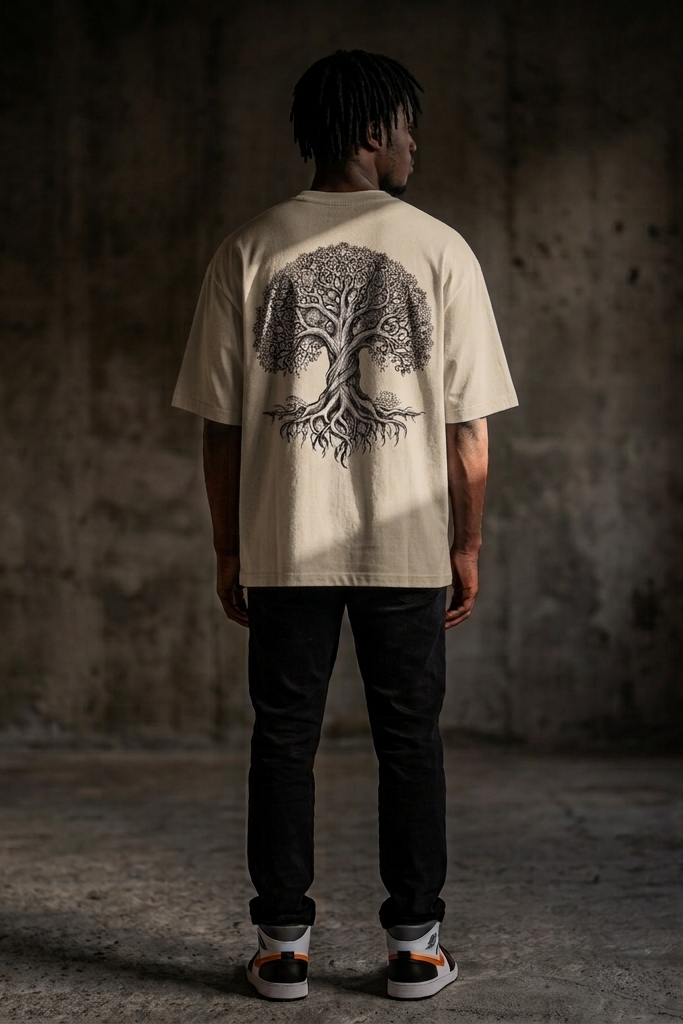 Heirloom / Beige / Oversized Tee
